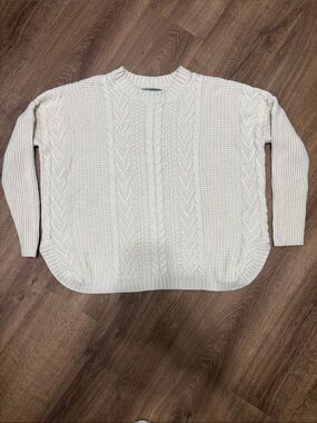 Cozy Cream Cable Knit Women's Sweater Size Medium Rory Sweater Gilmore Girls